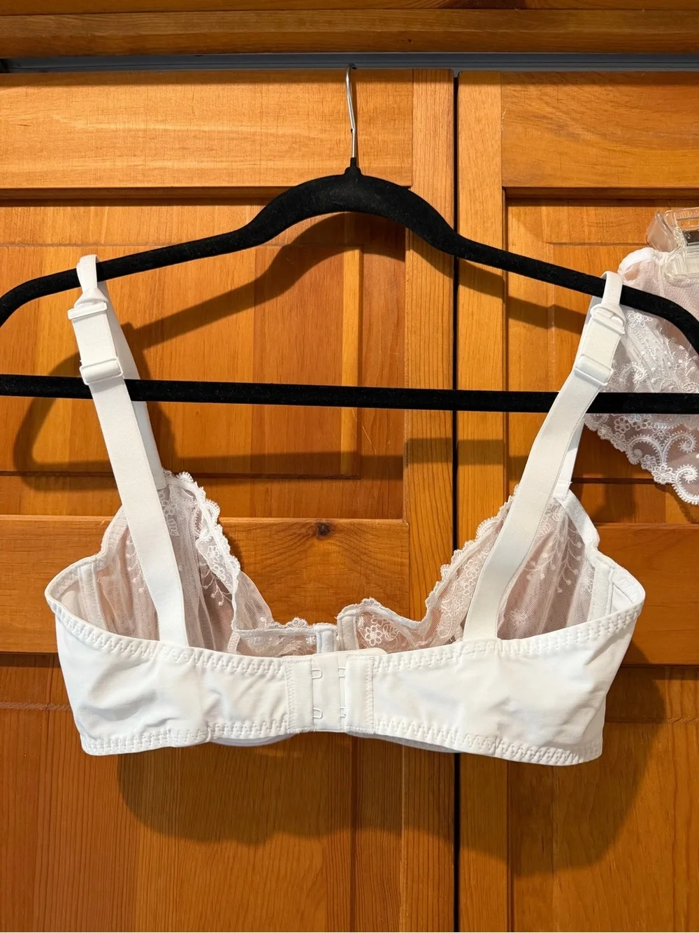 Simone Perele Delice Bra and Panty Set White Lace
